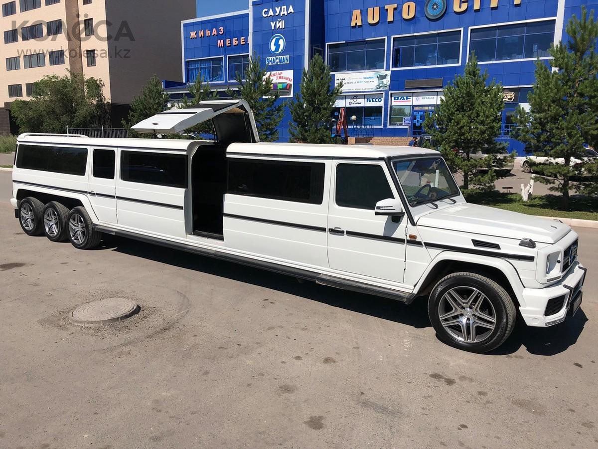 Аренда лимузина Mercedes G 500 в Актау‎: лимузин джип на свадьбу цена от  5500 рублей в час | REQCAR.COM